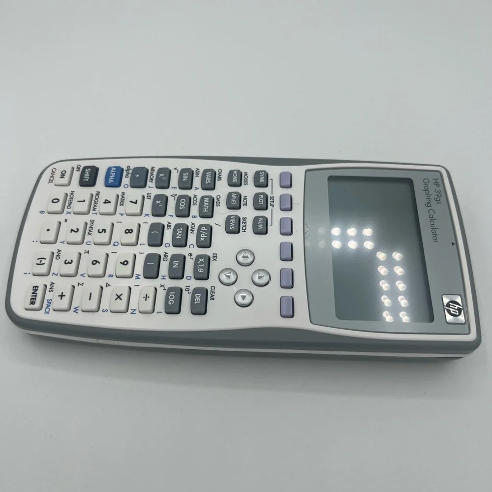 HP 39GS GRAPHING CALCULATOR WITH COVER 